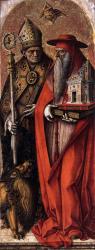 Carlo Crivelli: St Jerome and St Augustine